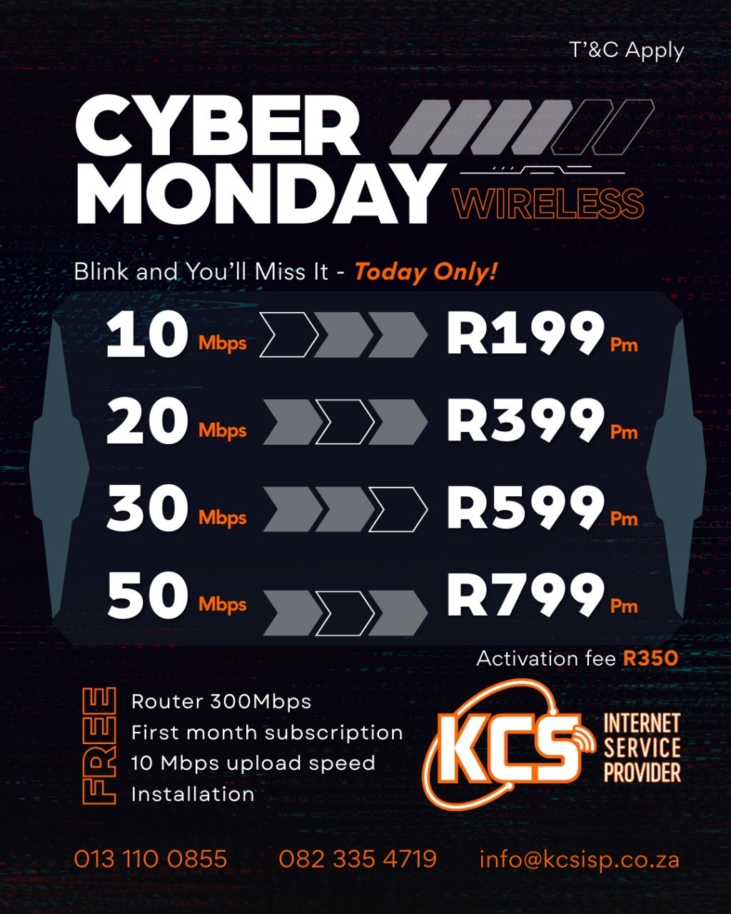 Cyber Monday Exclusive: Affordable, Fast, Reliable Internet is LIVE!