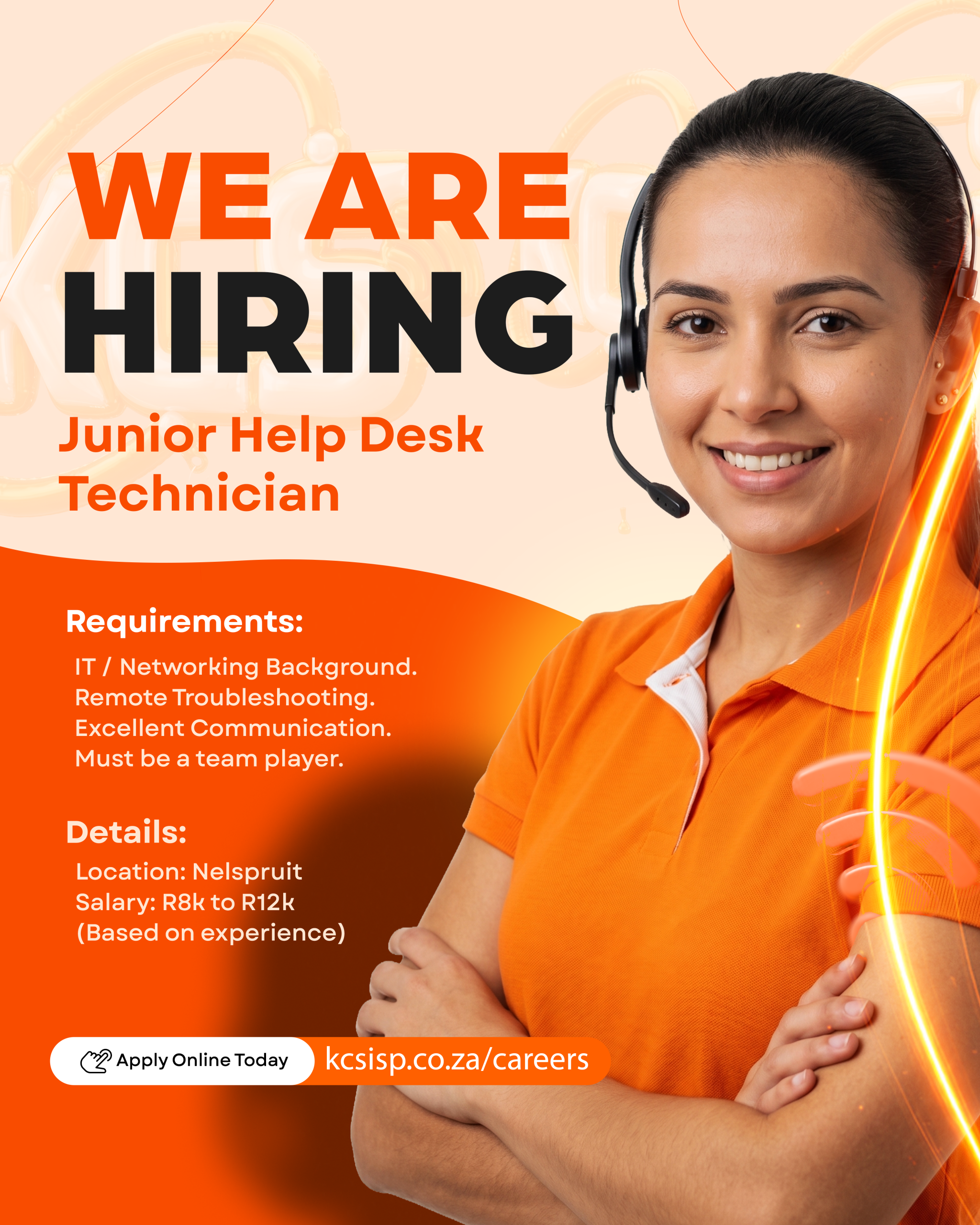 Jnr Helpdesk Technician
