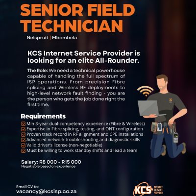 Senior Field Technician